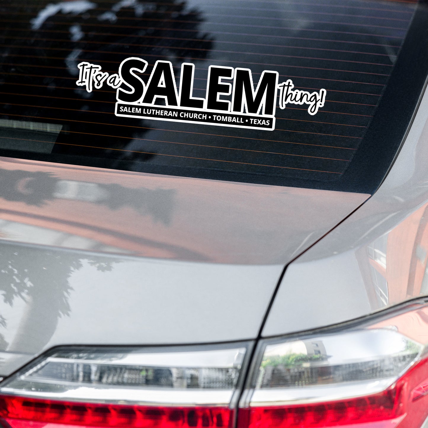 "Salem Thing" Bubble-free stickers